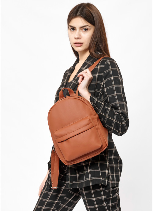 Жіночий рюкзак Sambag Brix KSH коричневий