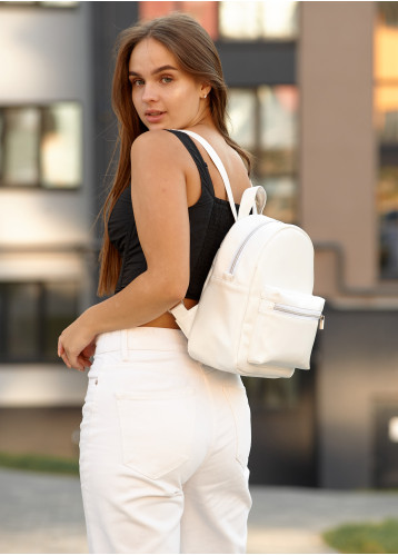 Жіночий рюкзак Sambag Brix KSO білий