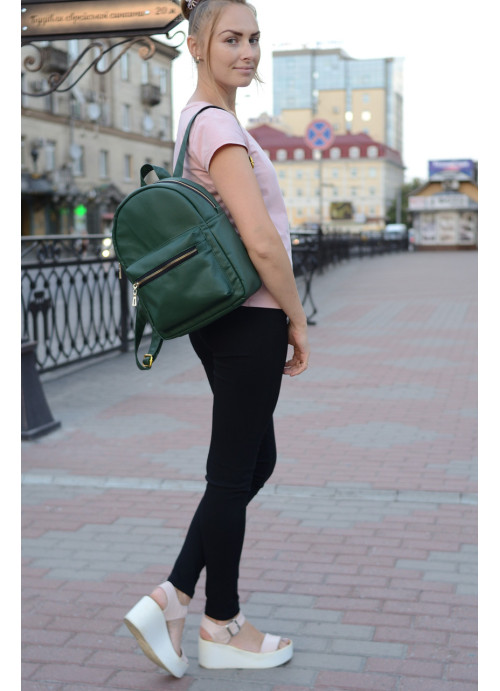 Жіночий рюкзак Sambag Brix MSG зелений