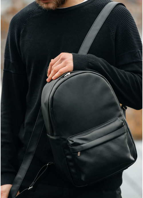 Чоловічий  рюкзак Sambag Brix RS чорний