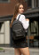 Купити жіночий міський рюкзак чорного кольору BKHa