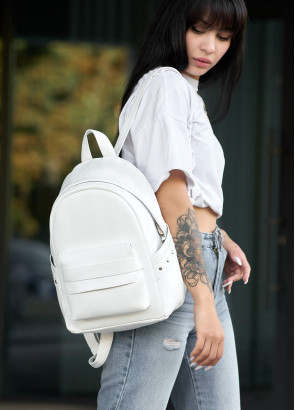 Жіночий рюкзак Sambag Dali BKHa білий