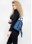 Жіночий рюкзак малий Sambag Mane MQT темно-синій