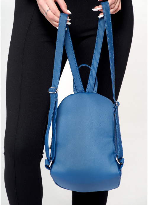 Жіночий рюкзак малий Sambag Mane MQT темно-синій