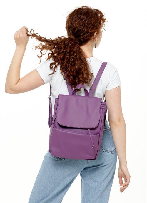 Жіночий рюкзак Sambag Loft MQN фіолетовий