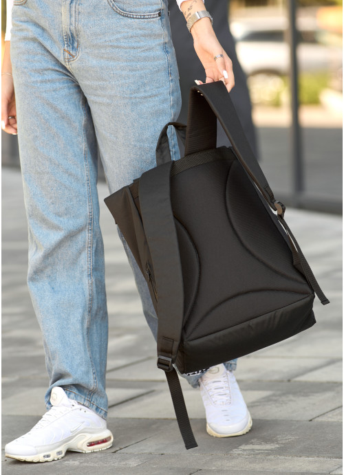 Женский рюкзак Sambag RollTop ZARD с принтом "Graphity"