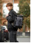 Чоловічий рюкзак Sambag RollTop Hacking чорний принт "Girl"
