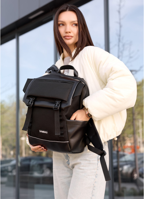 Жіночий рюкзак Sambag Aura чорний