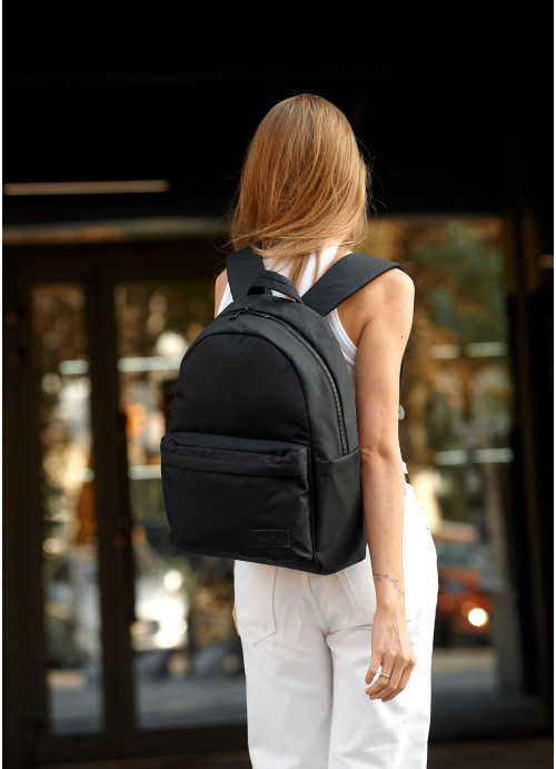 Жіночий рюкзак Sambag Zard LST чорний тканинний