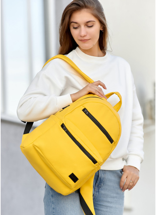 Жіночий рюкзак Sambag Zard LK жовтий