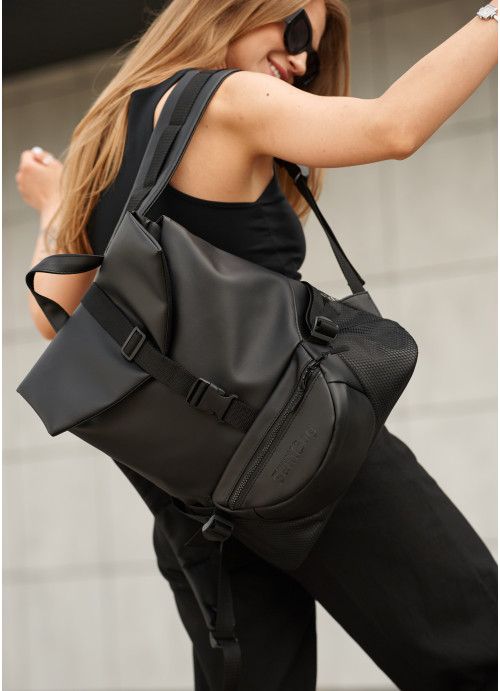 Жіночий рюкзак Sambag ReneDouble чорний