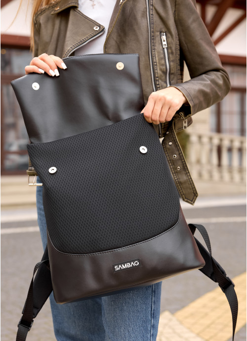 Жіночий рюкзак Sambag Rene Option чорний