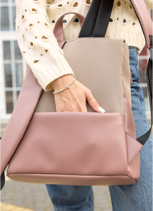 Жіночий рюкзак Sambag Rene Option рожевий
