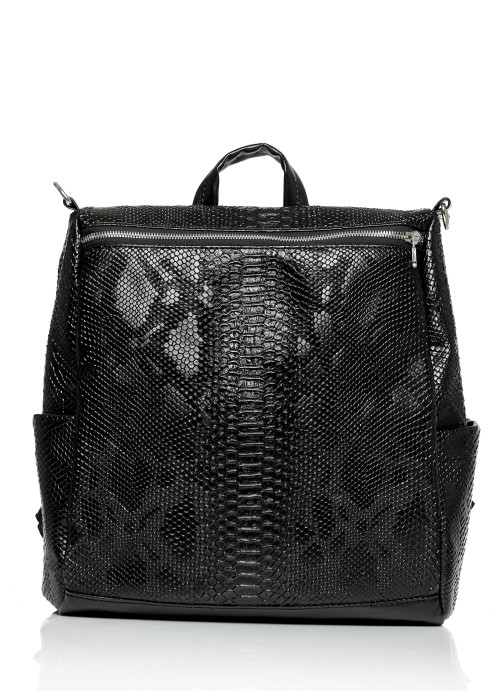 Жіночий рюкзак-сумка Sambag Trinity крокодил