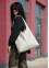 Женская сумка Sambag HOBO M серый шёлк