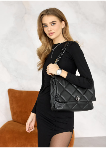 Жіноча сумка Leoma Classic чорна