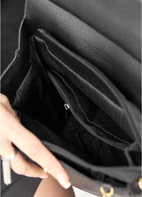 Жіночий рюкзак Leoma Brit чорний