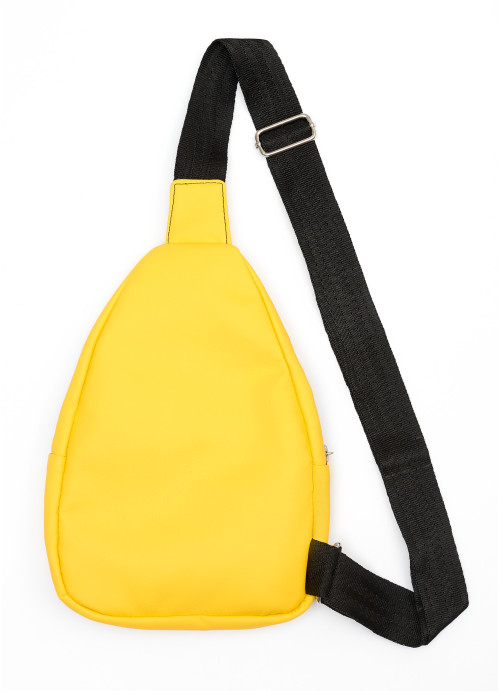 Жіноча сумка cлінг через плече  Sambag Brooklyn  жовта