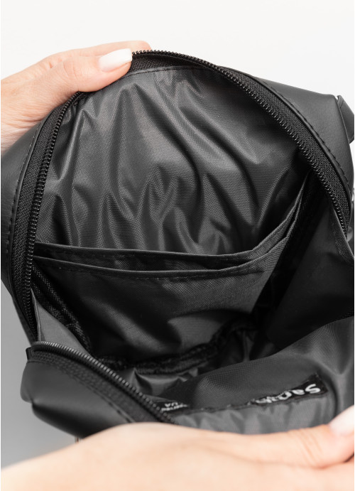 Женская сумка кроссбоди с клапаном Sambag Sofi черная