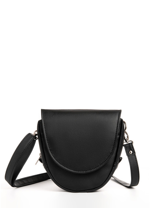 Женская сумка кроссбоди с клапаном Sambag Sofi черная