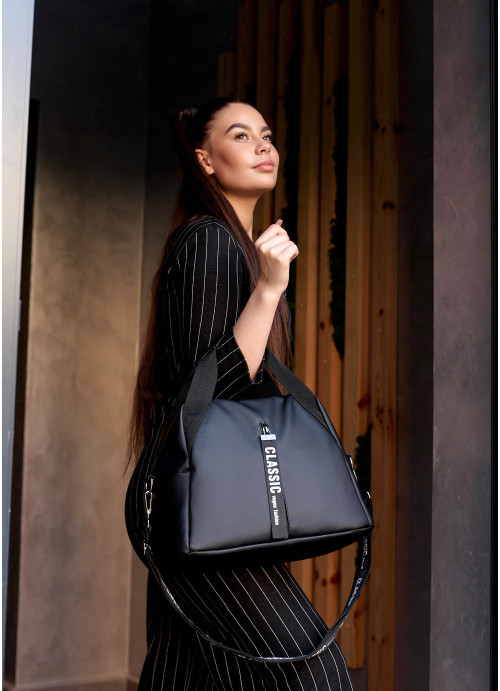  Жіноча спортивна сумка Sambag Vogue BZT чорна