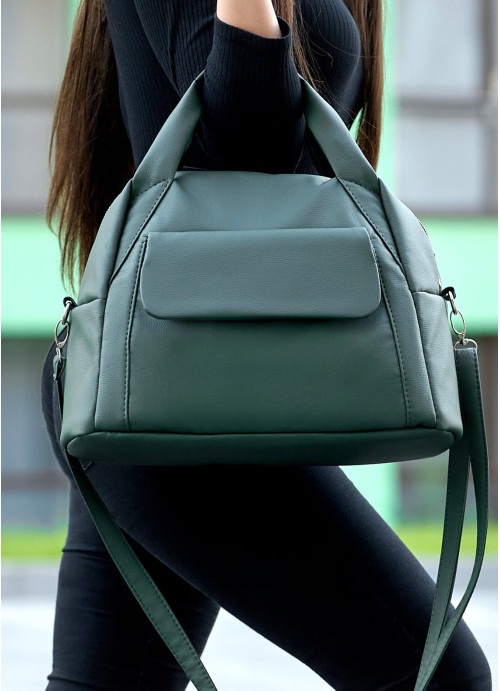Жіноча спортивна сумка Sambag Vogue BKS зелена