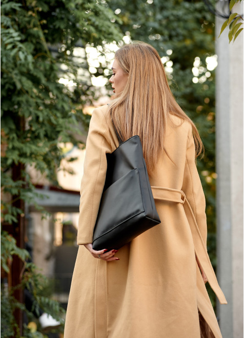 Женская сумка-шопер Sambag Shopper черная