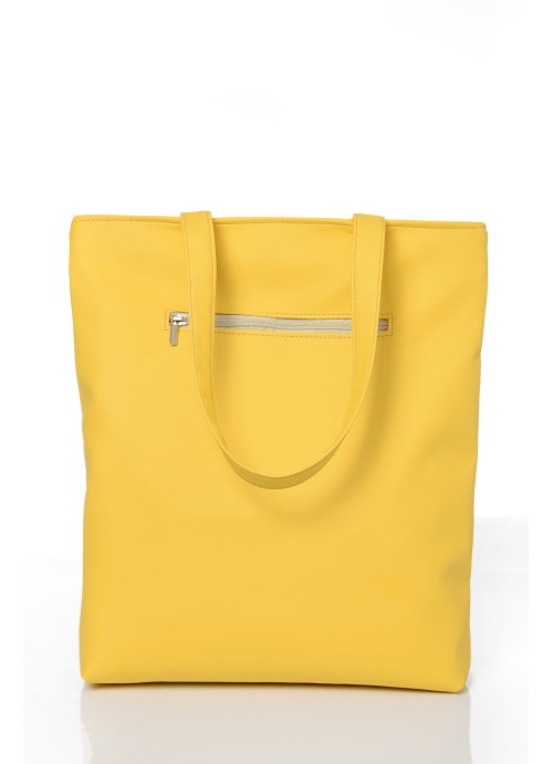Женская сумка Sambag Shopper N желтая