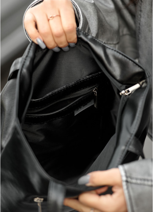 Жіноча сумка Sambag Shopper black