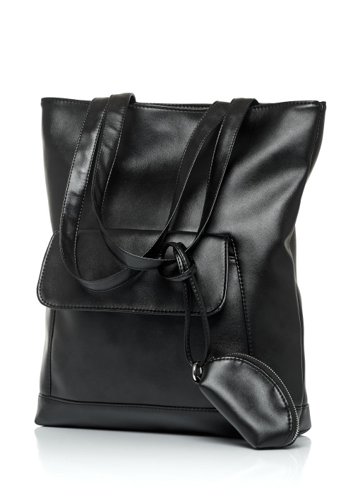 Женская сумка Sambag Shopper black