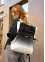 Жіноча сумка-рюкзак Sambag Shopper біла з принтом