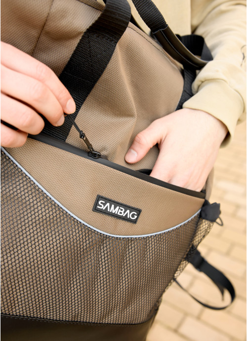 Чоловіча сумка-рюкзак Sambag Shopper хакі